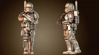 3D модель Опытные отряды оставшихся солдат (STL)