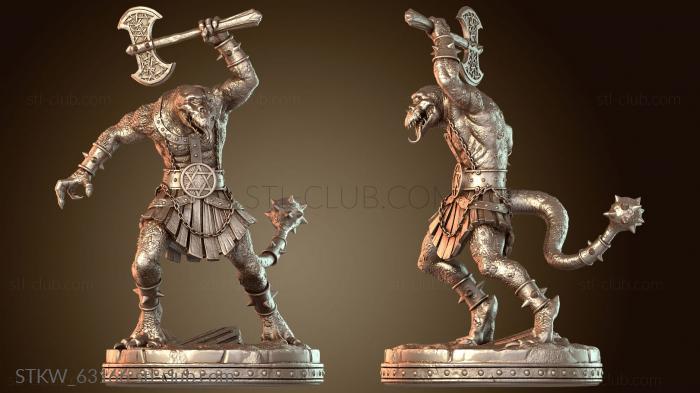 Military Reptile Minion SKHAAR fimir