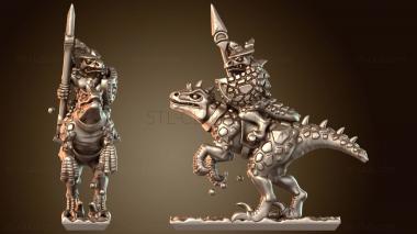 3D модель Кавалерия рептилий, защищенная (STL)