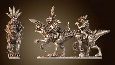 3D модель Чемпион рептильной кавалерии (STL)