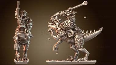 3D модель Рептильной кавалерийской гвардии (STL)