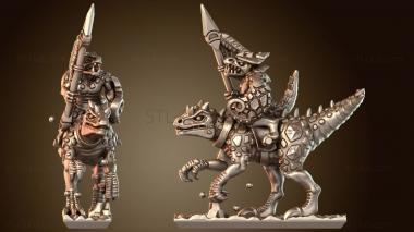 3D модель Рептильной кавалерии X-treme (STL)