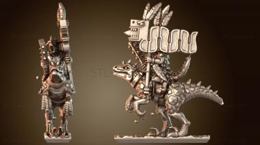 3D модель Рептильная кавалерия Ревностная (STL)