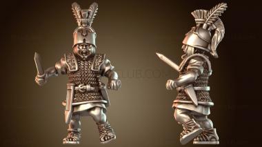 3D модель Боец Республиканских Принцепсов (STL)