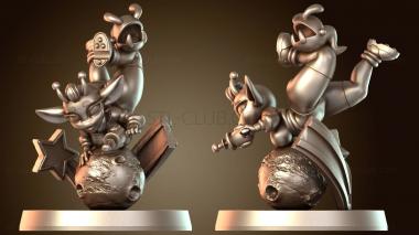 3D модель Ретро-инопланетный рейнджер Гоббо NSFW (STL)