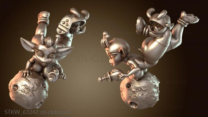 Retro Alien RANGER Gobbo NSFW Kinetic