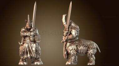 3D модель Меч носорога-кентавра (STL)