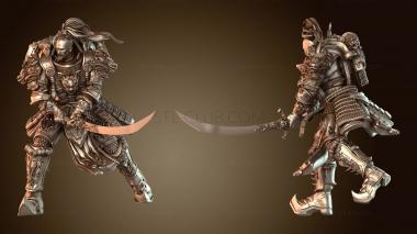 3D модель Атака всадника ближнего боя Авангард Яри (STL)