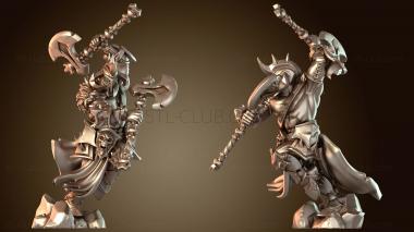 3D модель Всадник Кровавый Шакал Ужас (STL)