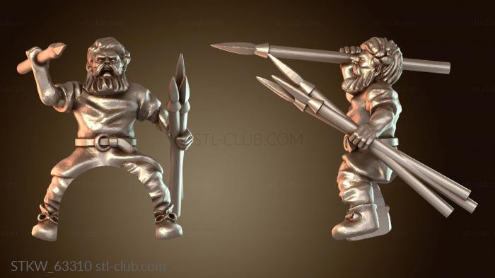 Military Всадник-метатель копья Ветеран