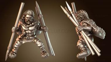 3D модель ВСАДНИК КВАВЕЛИНОМ УМЕЛЫЙ (STL)