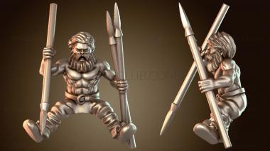 3D модель ВСАДНИК ДЖАВЕЛИН Вэлиант (STL)