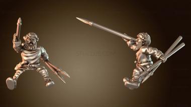 3D модель ВСАДНИК ДЖАВЕЛИНА Разведчик (STL)