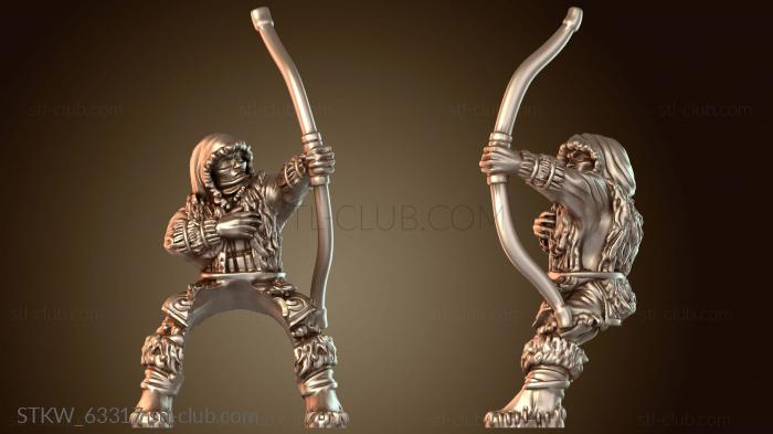 Всадник-самец мамонта-кочевника