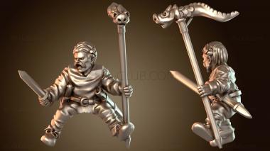 3D модель ВСАДНИКИ Верховые (STL)