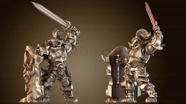 3D модель Всадники Роковые Бездны Нападающие Брутальные (STL)