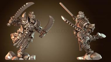 3D модель Всадники Роковой Кровавый Шакал Свирепый (STL)