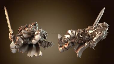 3D модель Всадники Рока Теневого Рыцаря Исполнителя (STL)