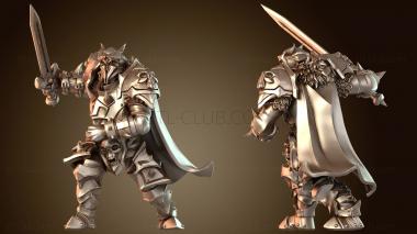 3D модель Всадники Рока Теневого Рыцаря Ужаса (STL)