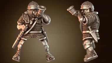 3D модель Всадники Музыкант Вестник (STL)