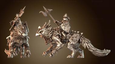 3D модель Сержант всадников (STL)