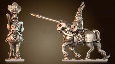3D модель Рыцари Риксгвардии Рыцарь-Глашатай (STL)
