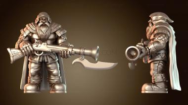 3D модель Стоящий стрелок (STL)