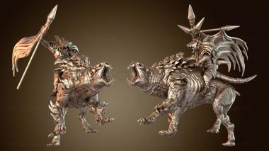 3D модель Чемпион крысы «Ревущая Знамя» (STL)