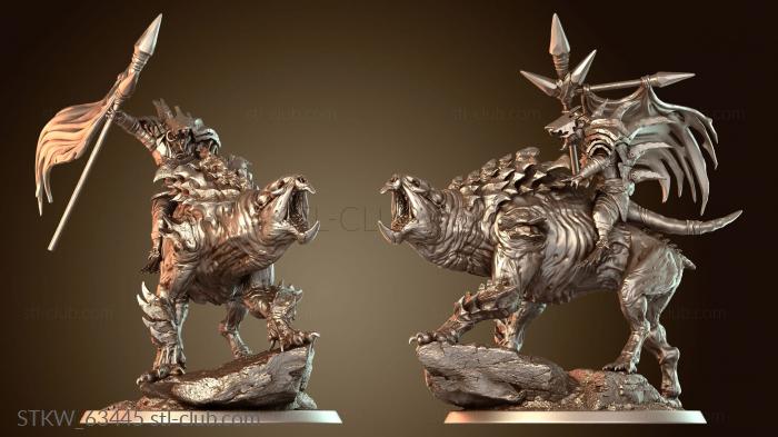 Military Ревущий Знаменосный Крысиный Конь