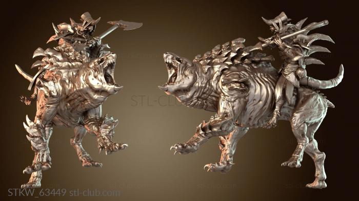 Military Ревущий Воин Крыса Дикарь