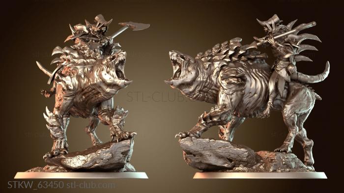 Military Ревущий Воин Крыса Одичалый