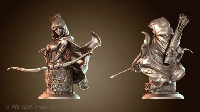 Military Робин Гуд Легендарный бюст Робин мини