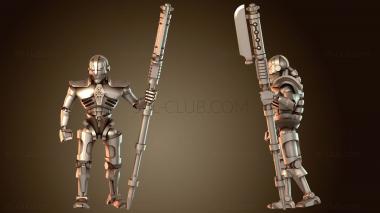 3D модель Роботы-парни (STL)