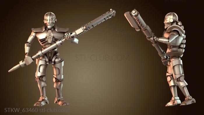 Military Роботы-парни Механизированные