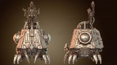 3D модель Робот Легион Крепость Смерти Назад (STL)