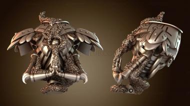 3D модель Робот Легион Крепость Смерти Призрак (STL)