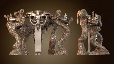 3D модель Робот Легион Смерти Крепость Призрака Ноги (STL)