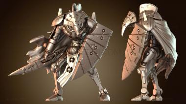 3D модель Робот Легион Хранитель Меча Войны (STL)