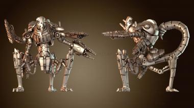 3D модель Робот Легион Скорпион Пистолетер RL (STL)