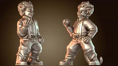 3D модель ROCK KID Мальчик-тифлинг (STL)