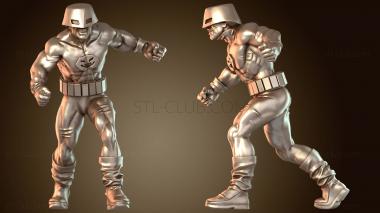 3D модель Нападение ROCK PYTHON (STL)