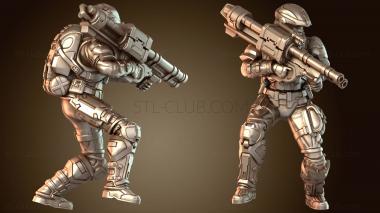 3D модель Rocketman Rocketeer Dynamic (STL)