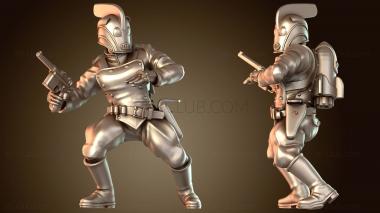 3D модель Ракетчик-ракетчик летает (STL)