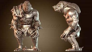 3D модель Грызуны Крысочеловек Дикарь (STL)