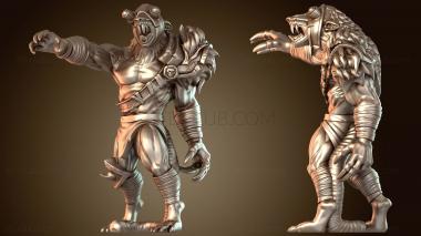 3D модель Грызуны Крысолюды Наемники (STL)