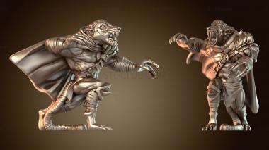 3D модель Грызуны Крысочеловек Рейдер (STL)