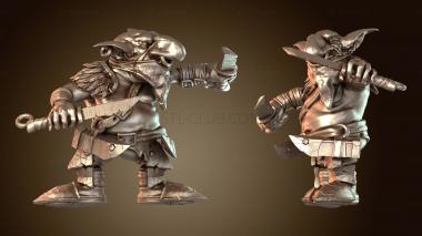 3D модель Разбойный страж (STL)