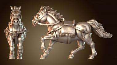 3D модель РИМСКАЯ КОНЬ Проворный (STL)