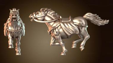 3D модель РИМСКАЯ КОНЬ Свирепый конный (STL)