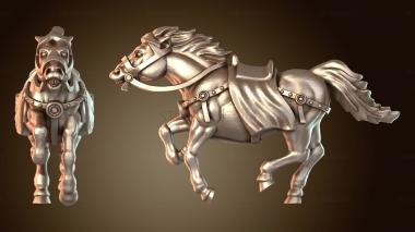 3D модель РИМСКИЙ КОННИК Офицер-всадник (STL)